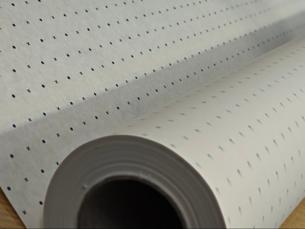 Spot and Cross Pattern Marking Paper - 50GSM - 150M Roll