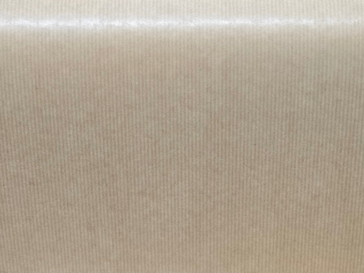 Pure Ribbed Brown Kraft Roll - 90GSM